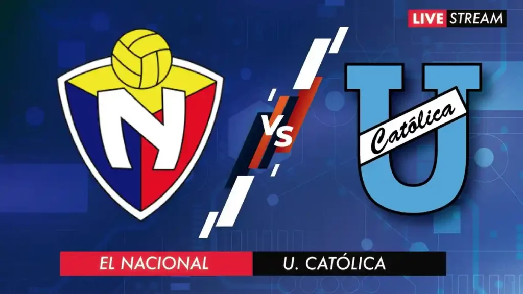 El nacional vs u catolica en vivo