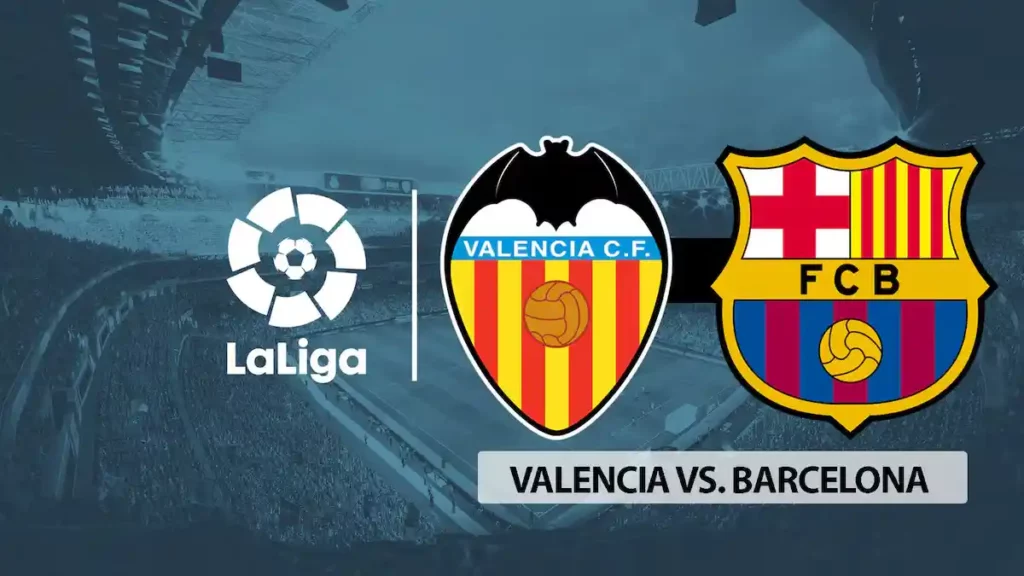 Valencia vs Barcelona en vivo