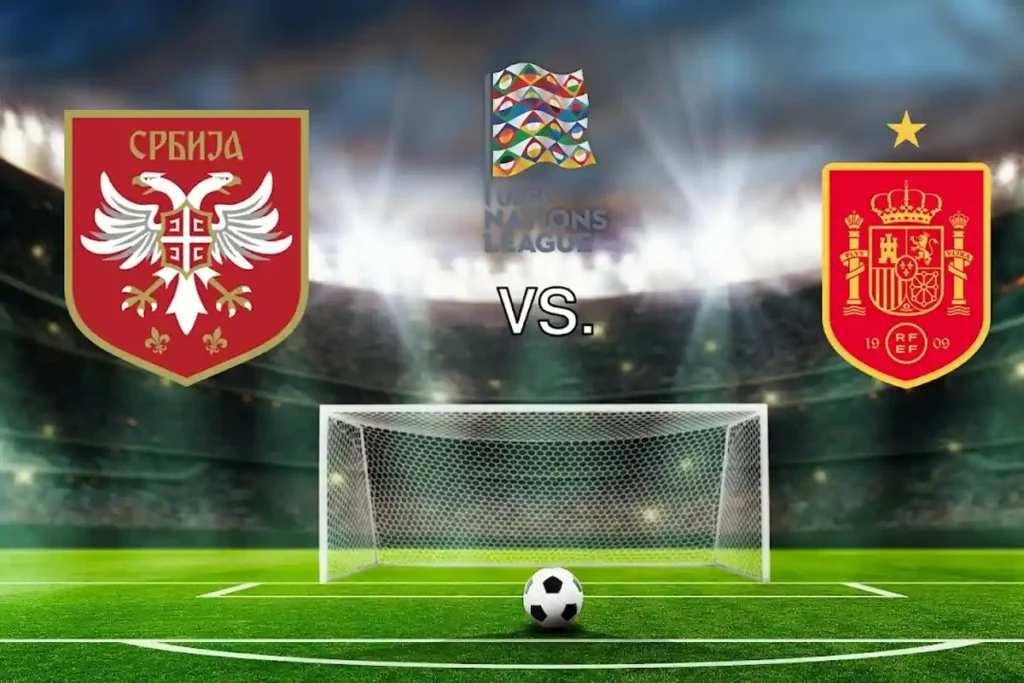 serbia vs españa en vivo